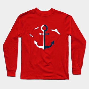 maritime anchor Long Sleeve T-Shirt